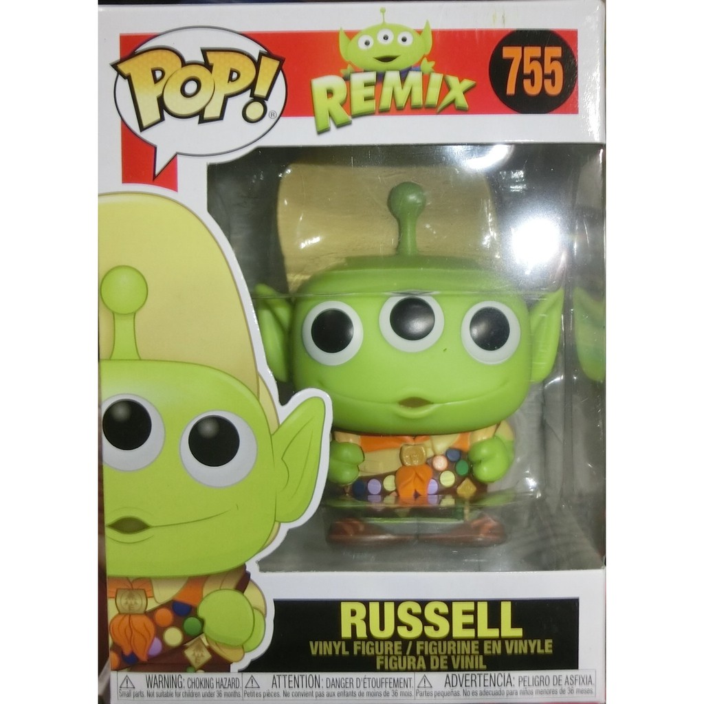 現貨funko Pop 755 皮克斯三眼怪角色扮演系列天外奇蹟小羅裝 蝦皮購物