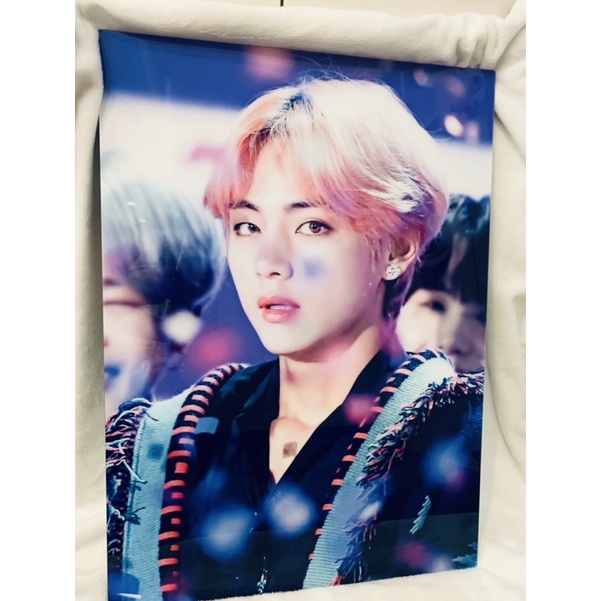 降價售❗️現貨 bts 韓站 泰亨 壓克力 相框 A2 v 金泰亨 taehyung 展覽 防彈