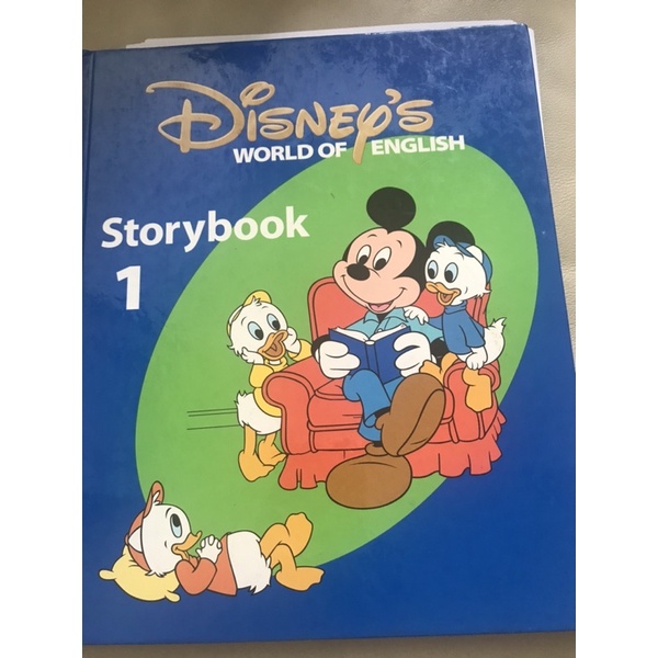 寰宇家庭英文故事書storybook1迪士尼美語二手