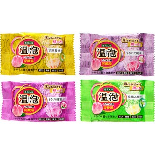 ＊花小小＊日本製 ONPO 溫泡碳酸泡澡錠 桃子系列 45g/包