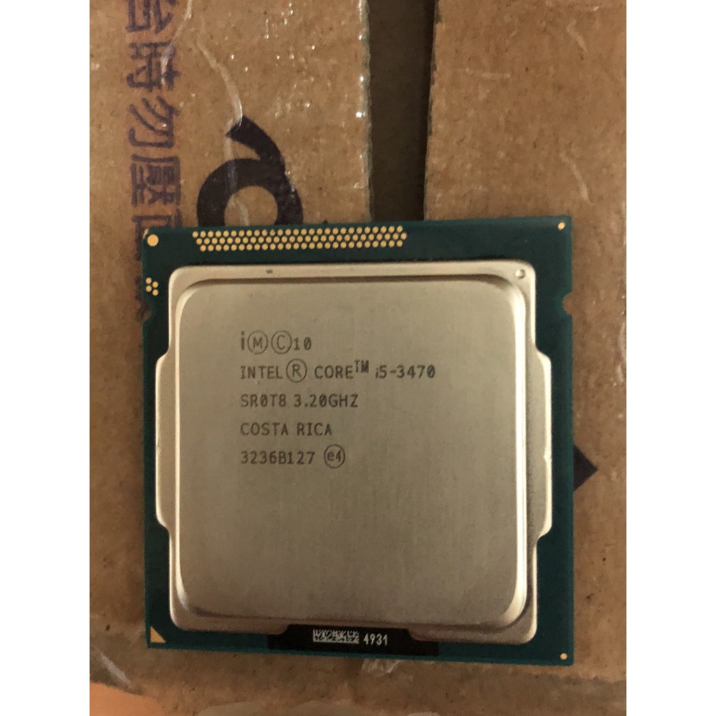 INTEL CORE i5-3470 3.2GHZ SR0T8 1155腳位