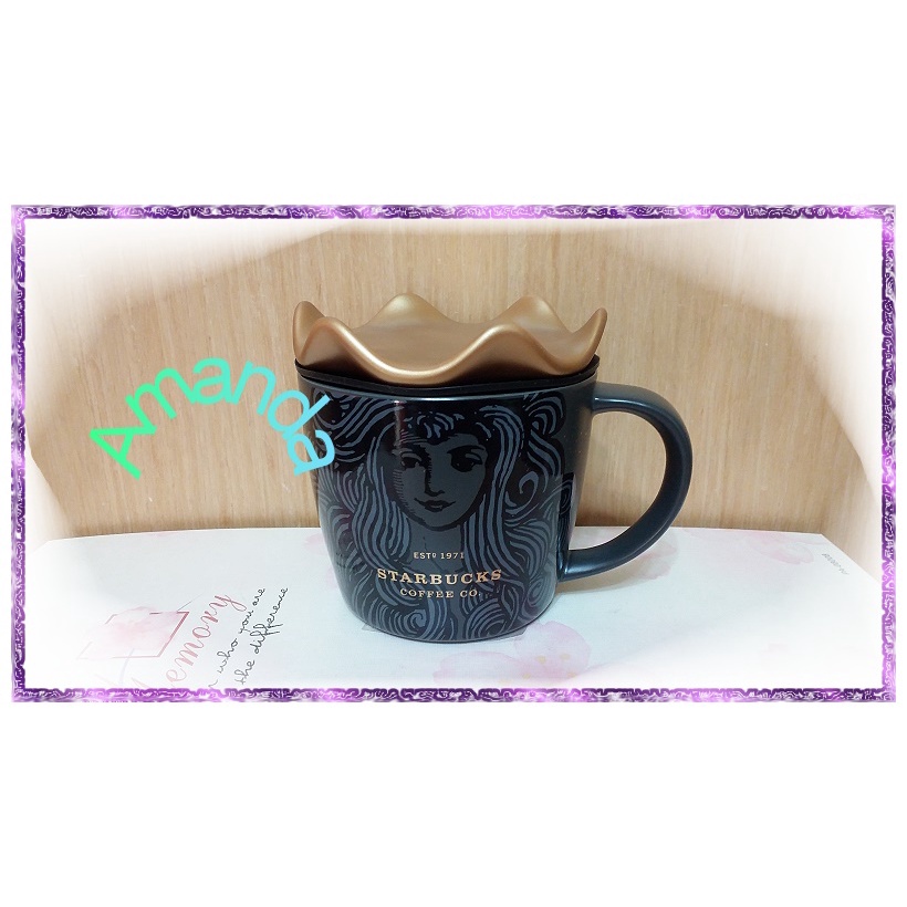 星巴克 Starbucks 2019 全新 人魚皇冠馬克杯組(12oz)