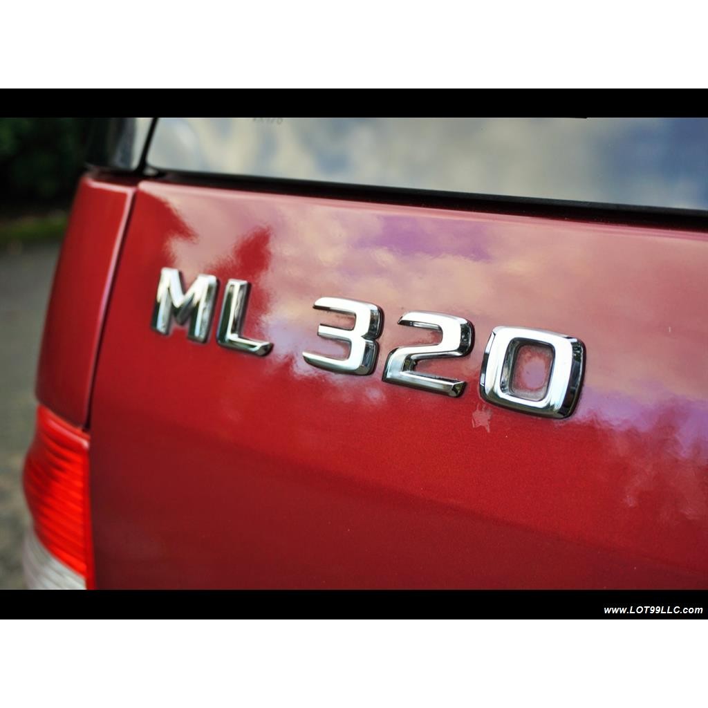 ~圓夢工廠~ 賓士 Benz 2005~2008 " ML320 " 後車廂鍍鉻字貼 同原廠款式 高度28mm