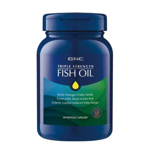 【生活館】GNC 三效深海魚油 + DHA+EPA Triple Fish Oil