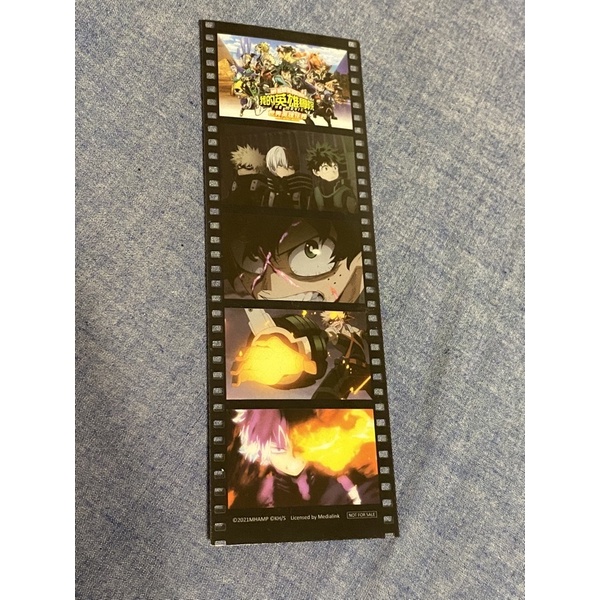 我的英雄學院劇場版 世界英雄任務全開中文主視覺海報 電影明信片 A3日文主視覺海報 角色透卡 蝦皮購物