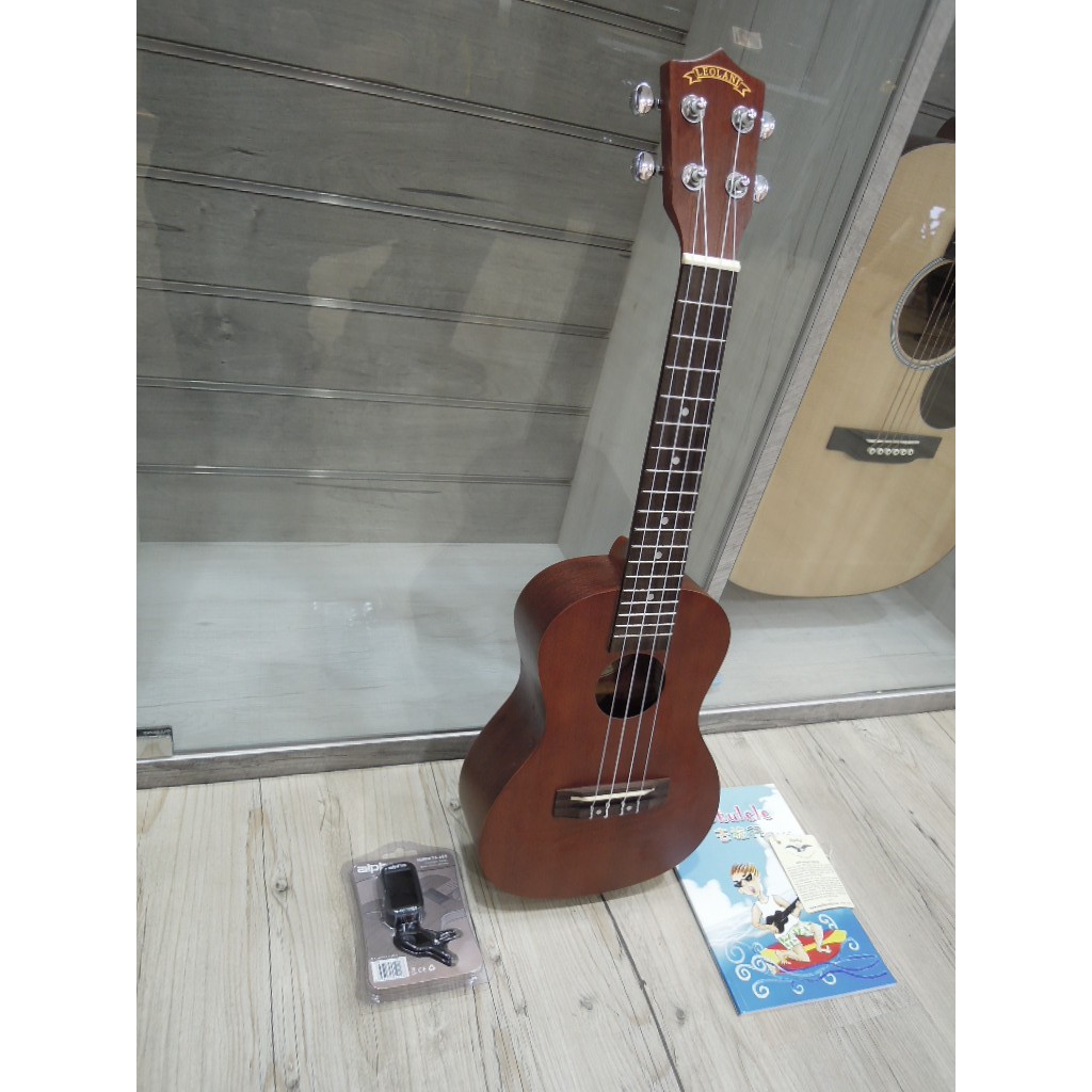 台南嘉軒樂器烏克麗麗 夏威夷LEOLANI 原木23吋Ukulele  買到賺到喔