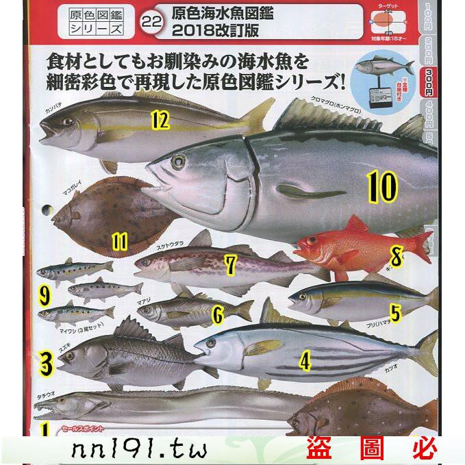 重磅現貨現貨日版正版t Arts 原色淡水魚圖鑒18版海水魚扭蛋 蝦皮購物