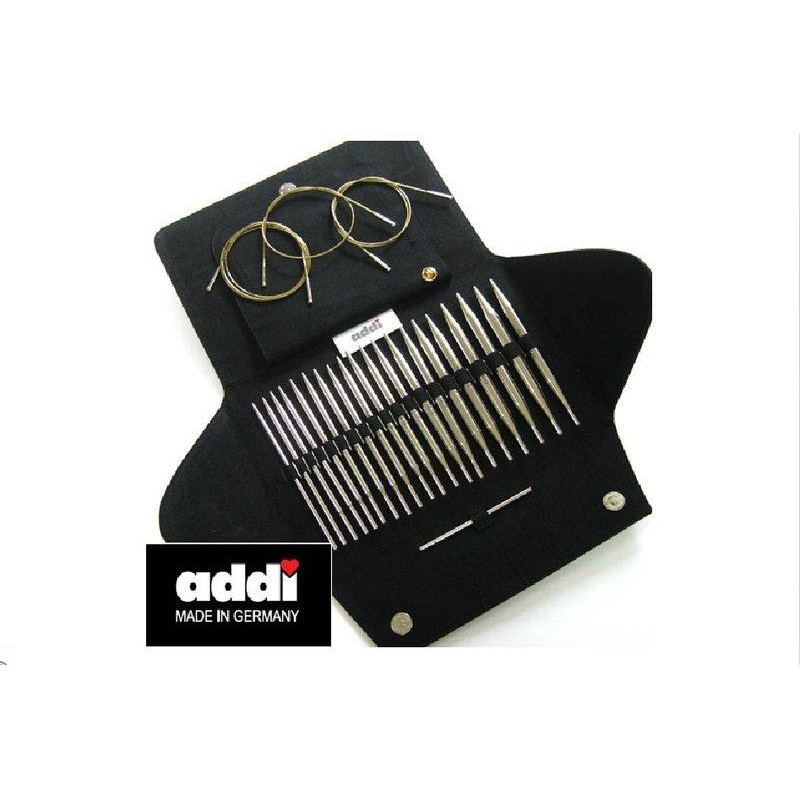 【綺綺愛編織】德國進口 ADDI 艾迪輪針 頂級自由組合型輪針組套 Basic (60種變化)