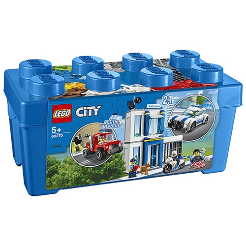 LEGO樂高 60270 警察顆粒盒_City 城市系列