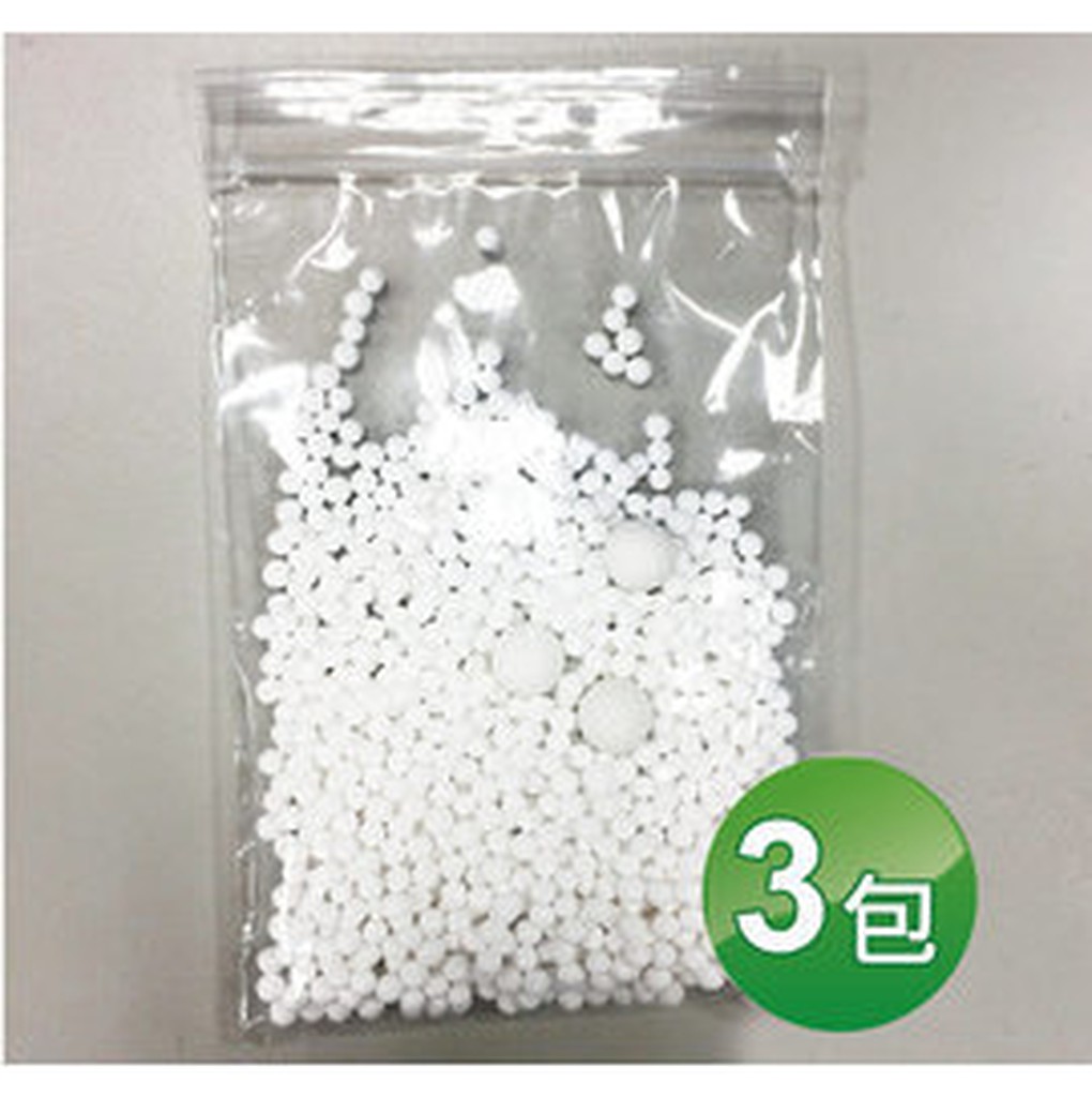 SGS認證 二代日本進口亞硫酸鈣除氯SPA省水蓮蓬頭專用替換過濾球(3包入)此為濾材配件專用賣場 非一般無認證礦石過濾球