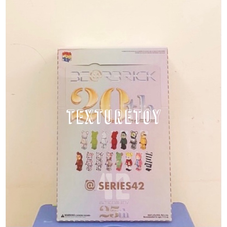 [現貨]BE@RBRICK SERIES 42代 全新一中盒 BEARBRICK MEDICOM TOY 100%