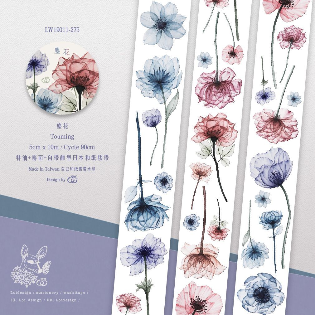 分裝樂意loi 塵花自帶離型紙紙膠帶 蝦皮購物