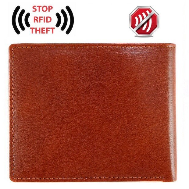 Sika 防RFID側錄義大利素面牛皮中性短皮夾 A8206RFID 屏蔽錢包 電子防盜錢包 男性皮夾  真皮皮夾