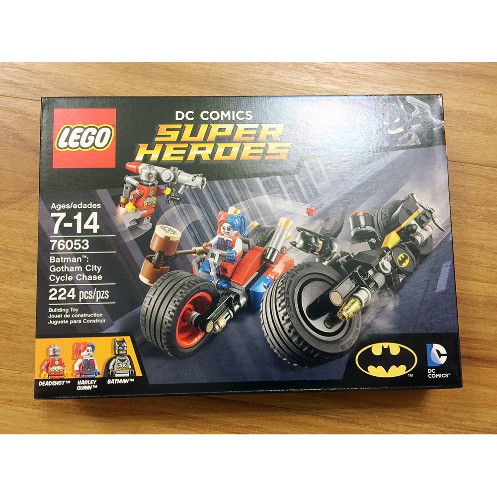 -南港97- LEGO 樂高 76053 高譚市摩托車追逐戰  小丑 Batman 蝙蝠俠