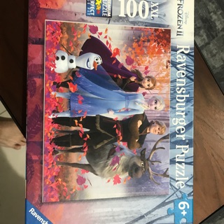 Ravensburger 維寶 冰雪奇緣 拼圖 100片 6歲