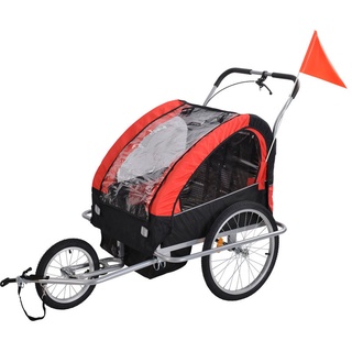 二合一寵物推車 嬰兒推車 寵物拉車 腳踏車拉車