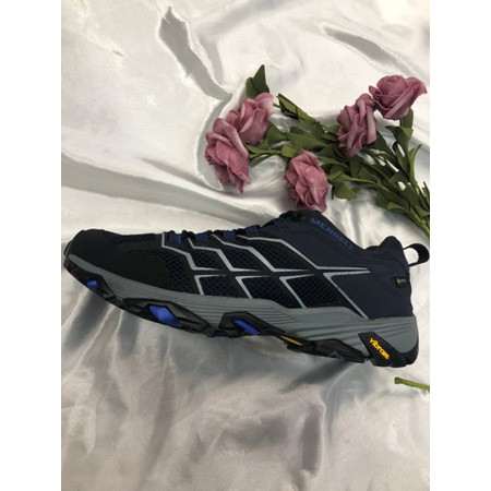 有間店🔹Merrell 戶外鞋 Moab FST 2 GTX 藍 黑 男鞋 防水 越野 ML034211