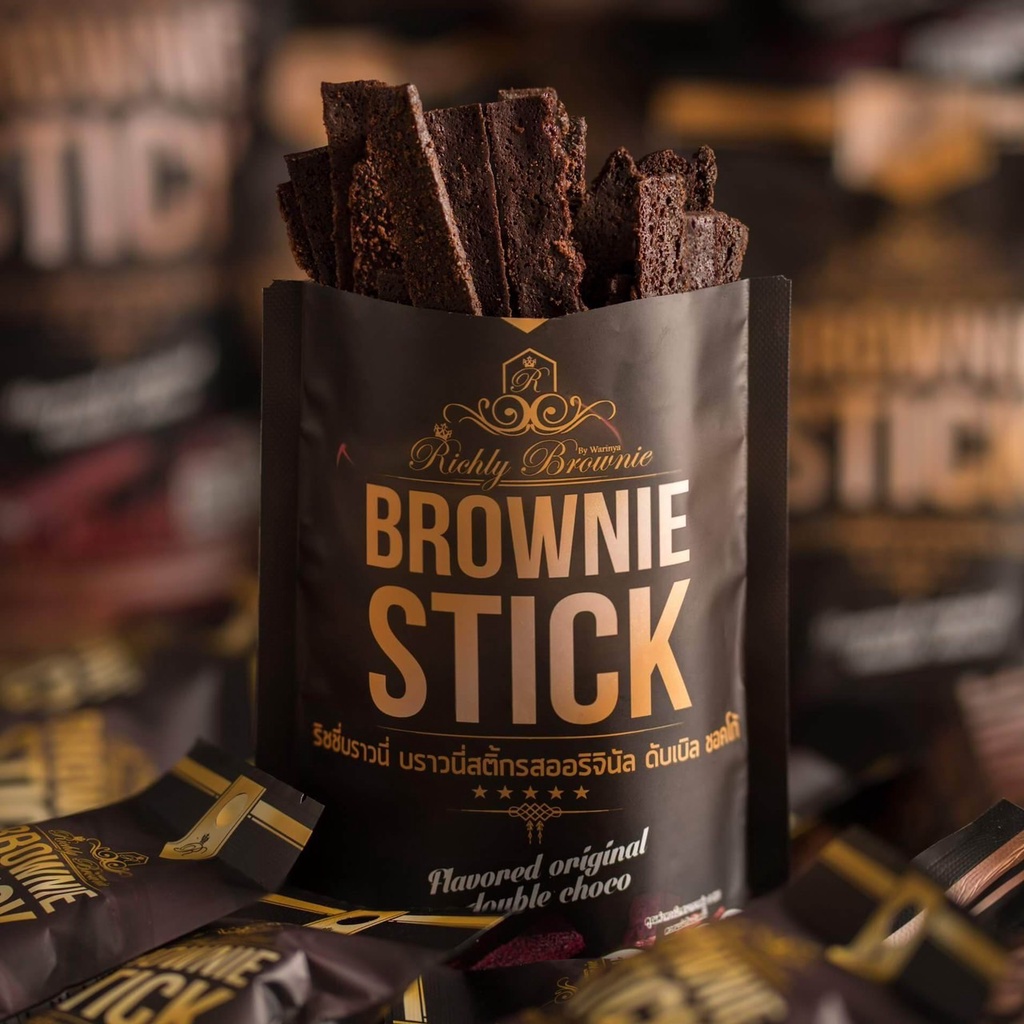 🔥《超值爆量70g》泰國Brownie Stick布朗尼脆片餅乾/布朗尼巧克力脆片/可可脆片/雙重巧克力餅乾/布朗尼碎片
