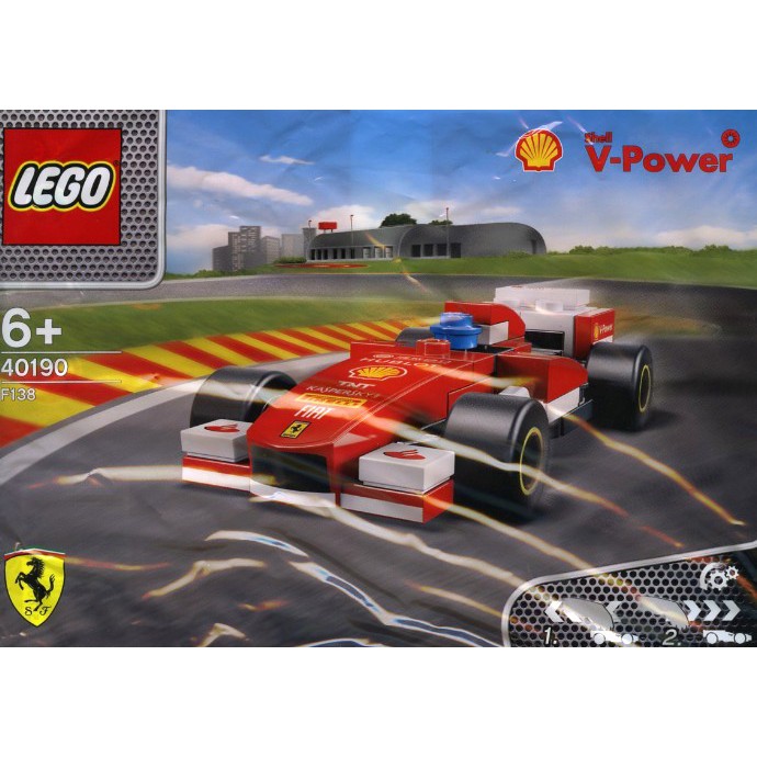 ［BrickHouse] LEGO 樂高 法拉利 40190 Ferrari F138 全新未拆 poly