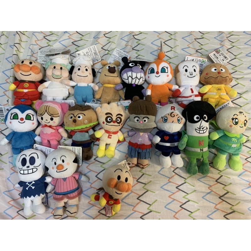 清庫存二手拍 麵包超人系列人物角色娃娃 可聊聊詢問 任選三隻500 蝦皮購物