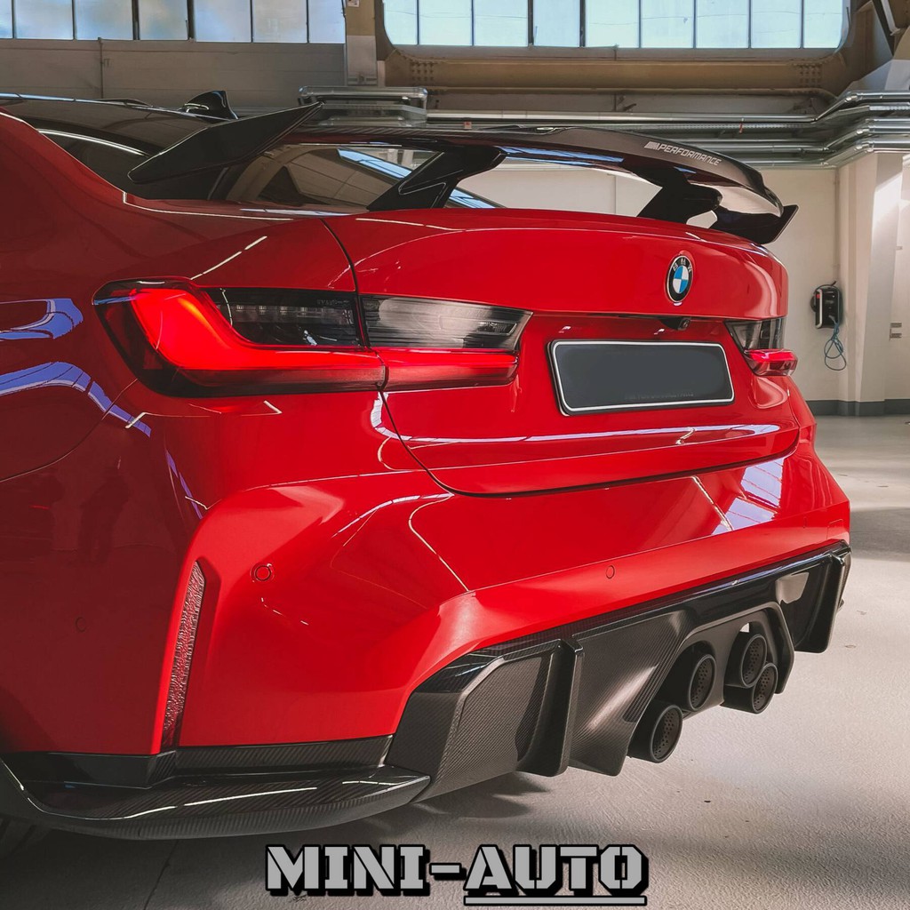 MINI-AUTO☑️ BMW M4 G82 MP款 濕式/乾式 碳纖維戰鬥尾翼 打孔尾翼 改裝 G22 420i 副廠