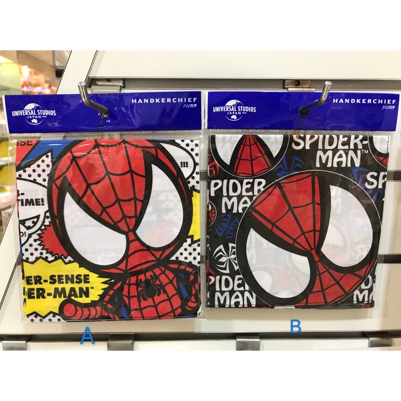 《Amigo朋友禮品》大阪環球影城 蜘蛛人 蜘蛛俠 方巾 手帕