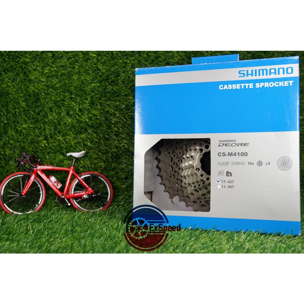 【速度極限】Shimano DEORE CS-M4100 10速 卡式 飛輪 自行車 登山車 越野車 禧瑪諾 訓練