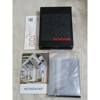 瑞士國鐵 mondaine 7-11 聯名 經典限量牛皮短夾 十字紋黑色 全新未使用過 附折價券