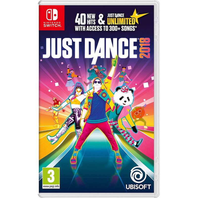 Just dance 2018 ns Nintendo Switch 中文版