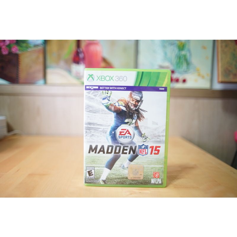 可刷卡 『美版』 勁爆美式足球 15 Madden NFL 15 Xbox360 遊戲片 kinect 體感