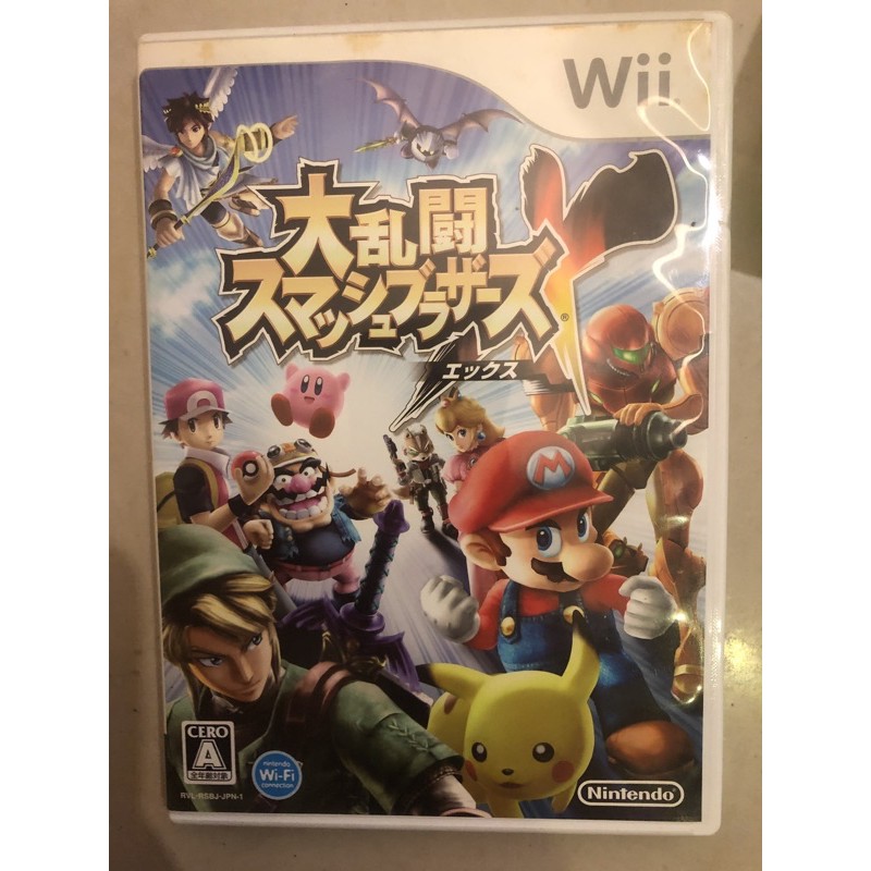 Wii 正版日版二手遊戲片 任天堂明星大亂鬥