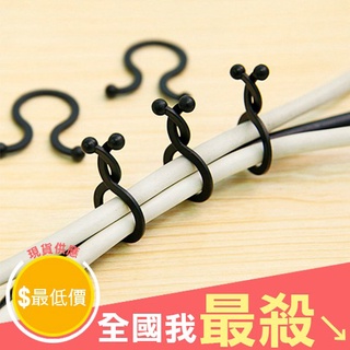 【米菈生活館】理線器 整線器 理線器 夾線器 收納 夾線 綁線 固定 捲線 居家 居家夾線整理器