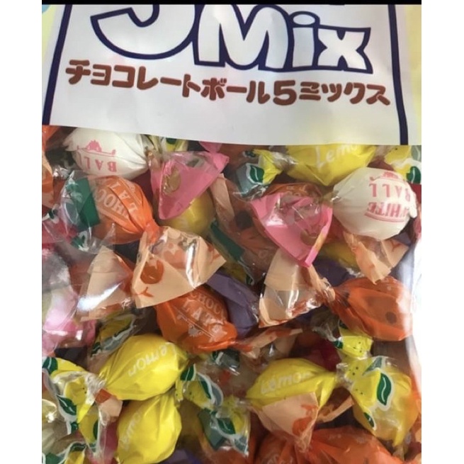 日本 高岡 五味巧克力球 5種水果巧克力 155g