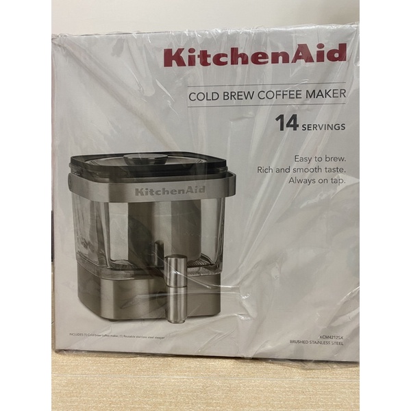 全新 KitchenAid 0.8L不鏽鋼冷萃咖啡壺