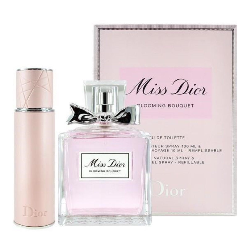 ❤️Dior Blomming Bouquet 花漾迪奧女性淡香水 限量禮盒（淡香水100ml+隨身瓶10ml)❤️