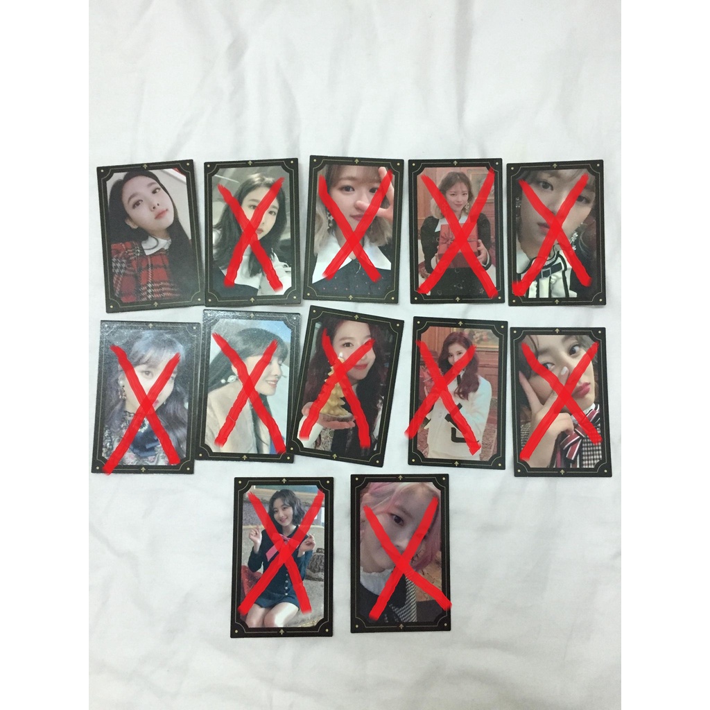 TWICE TYOY The year of yes 專輯 小卡