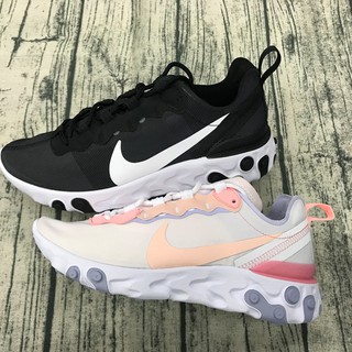 有間店🔹Nike Wmns React Element 55 慢跑鞋 櫻花粉 BQ2728601 黑BQ2728003