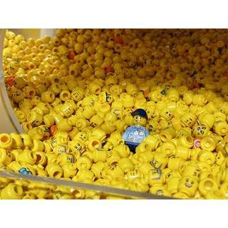 QKQK / 全新現貨 LEGO 人偶 頭部人偶頭 隨機 樂高配件系列