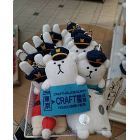 LISA日本代購✈️ 宇宙人 期間限定 娃娃 抱枕 吊飾 Craftholic 東京車站 站長熊 兔兔 貓 猴子