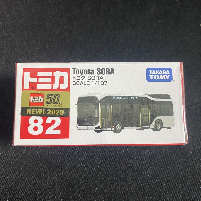 TOMICA 82 TOYOTA SORA 公車 模型車 合金車