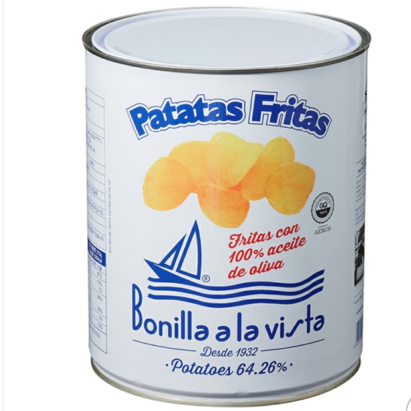 西班牙Bonilla a la vista油漆桶洋芋片 全球10大必買物之一