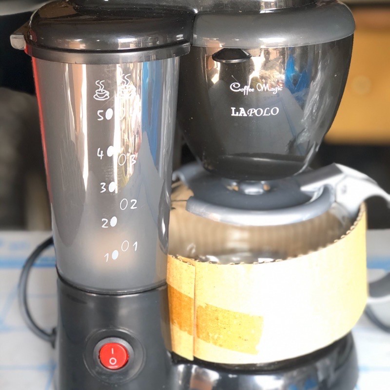 全新 LA POLO 藍普諾多功能咖啡機 泡茶機 煮水機 (LA-315) 紳士黑