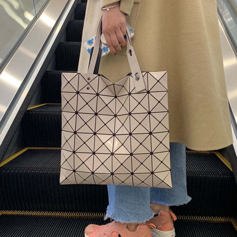 【新品&滿購免運】日本ISSEY MIYAKE/三宅一生包包六格6格幾何菱形單肩手提女包