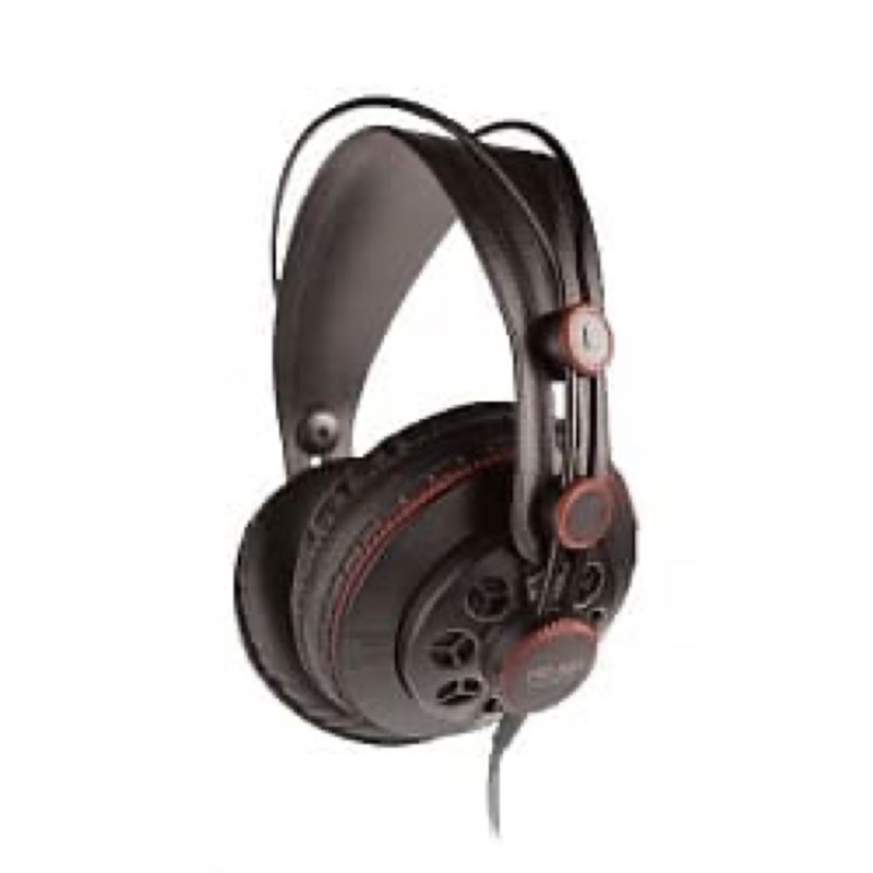 Superlux 舒伯樂 HD681 黑紅色 專業 監聽級 半開放式耳罩式耳機 全新品開發票