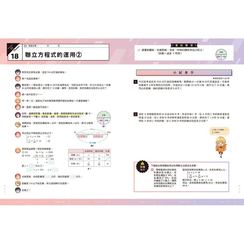 和平國際神解一看就懂系列 中2數學 蝦皮購物
