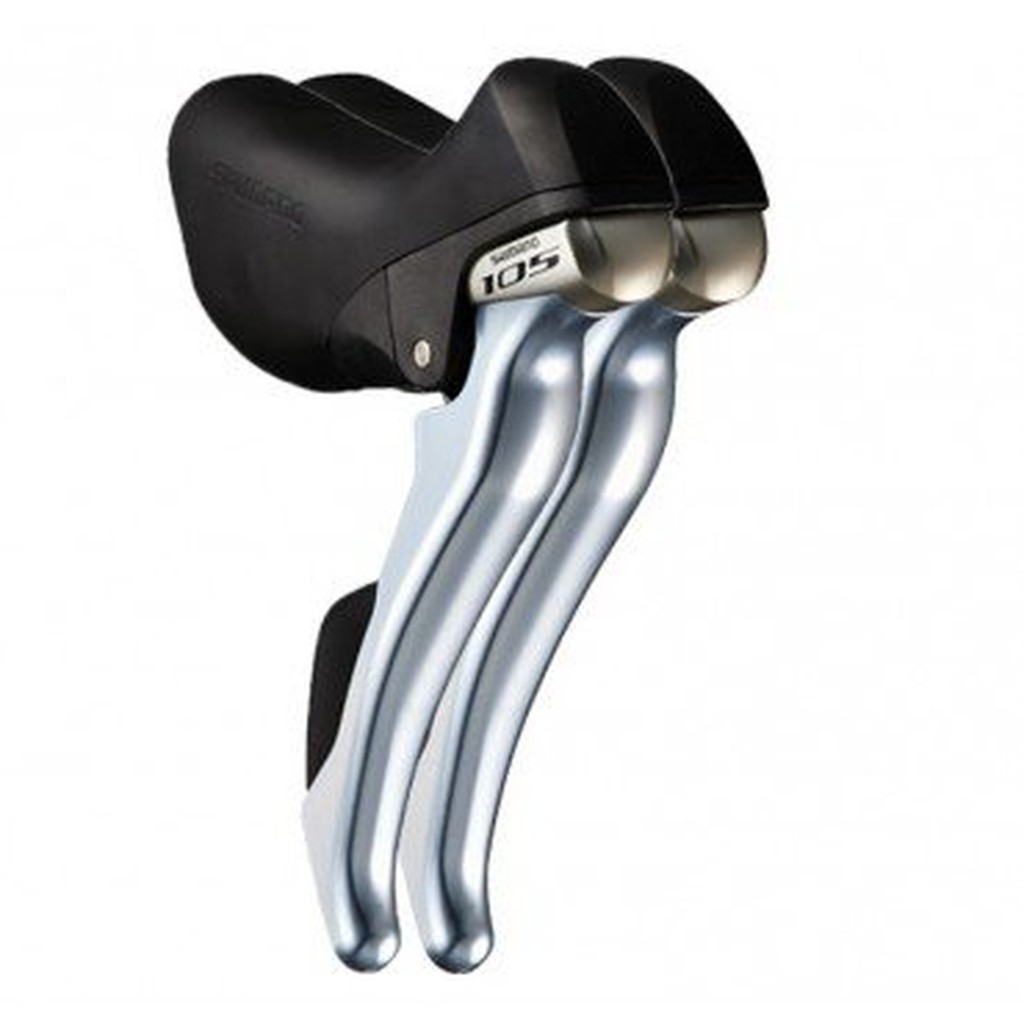 Shimano 105 ST-5800 2x11 Speed Road Shift Levers (silver) 變把