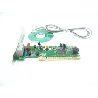 傳真機卡 PCI FAX MODEM 數據卡 win10 數據機 56K電腦當傳真機使用 usb pcie modem