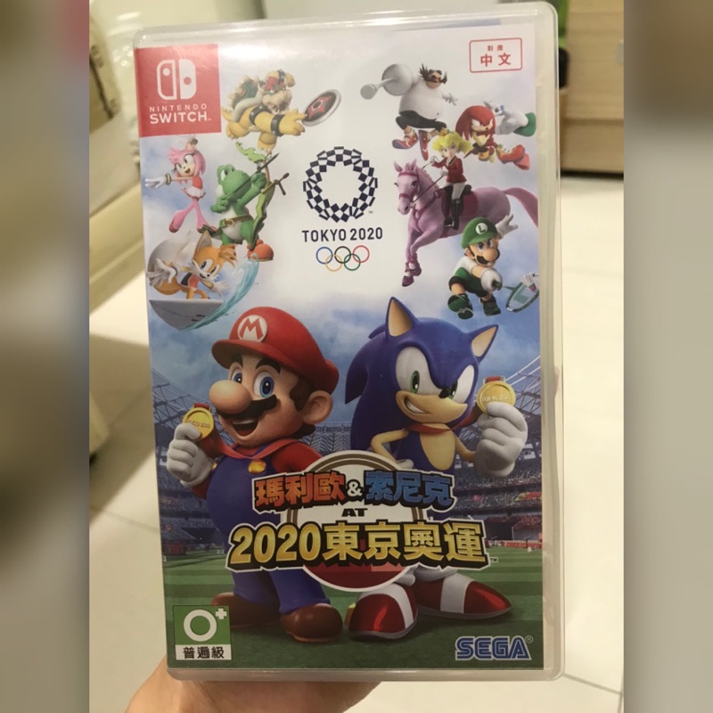 【二手】Switch遊戲 NS 瑪利歐 &amp; 索尼克 AT 2020 東京奧運 Tokyo2020中文版