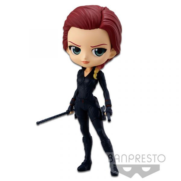 BANPRESTO BP Q posket MARVEL 黑寡婦 A.有棒子 BD16985