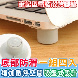 筆電 防震 散熱器 橡膠 日式 支架 筆記型電腦散熱腳墊 多用途散熱桌腳 【Q149】Color me